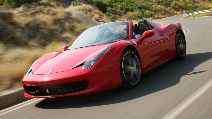 Video: the new Ferrari 458 Spider | Top Gear